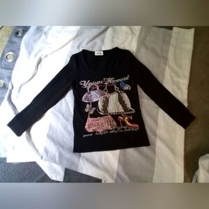 Long sleeve women crew
